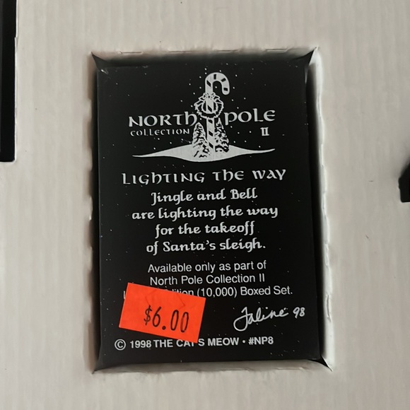 The Cat’s Meow Village North Pole Collection II Boxed Set 1998 - Picture 8 of 10